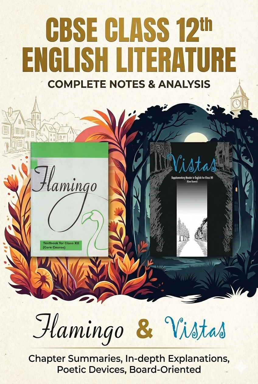 Last Minute Boards Rescue: Class 12 English Complete Notes & Summaries (2025 Edition)